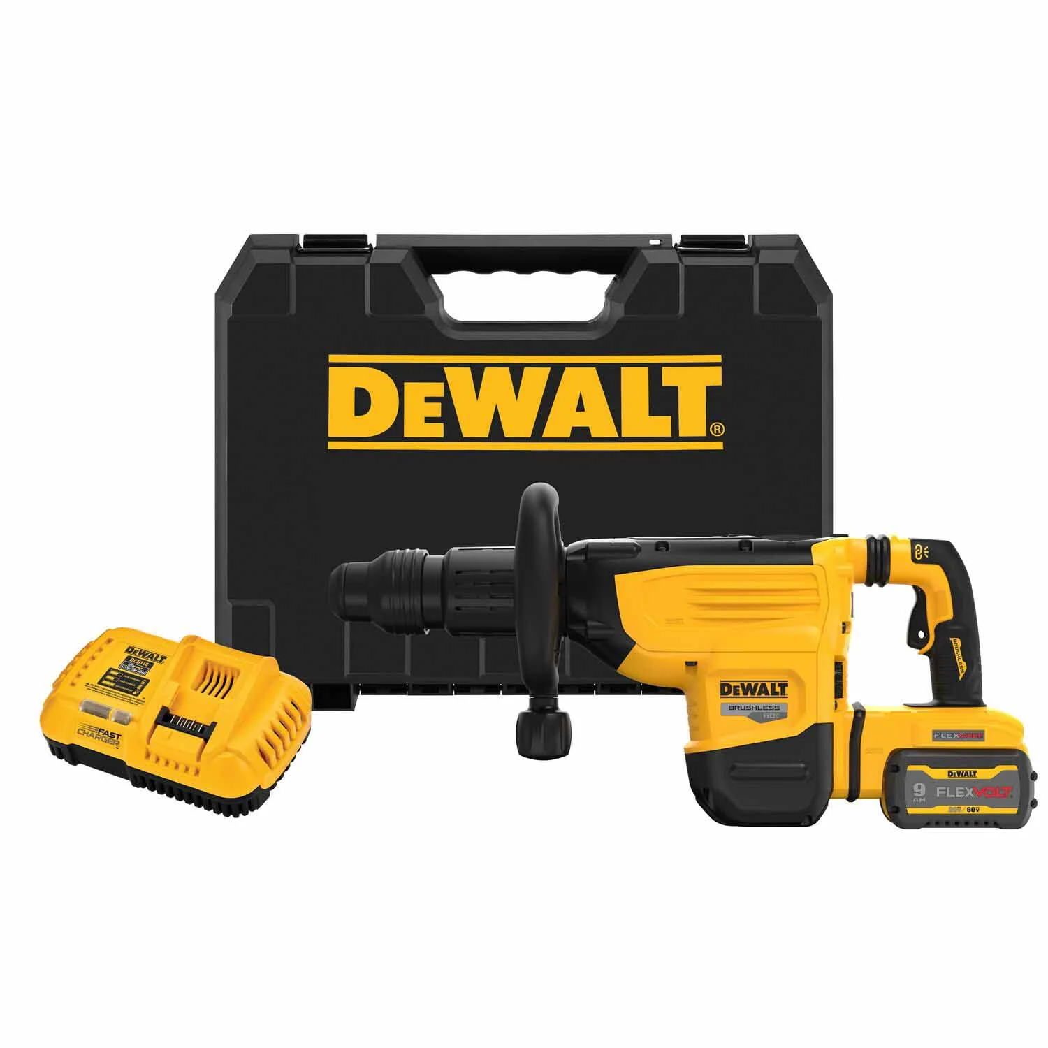 DeWalt DCH892X1 60V MAX 22 lb. Cordless SDS MAX Chipping Hammer Kit - Mactool Shop
