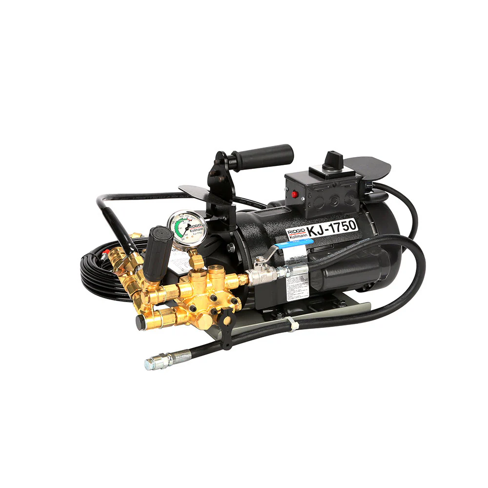 RIDGID 62687 KJ-1750 115 Volt Dual Pulse Jetter with Nozzle and Hose - Mactool Shop