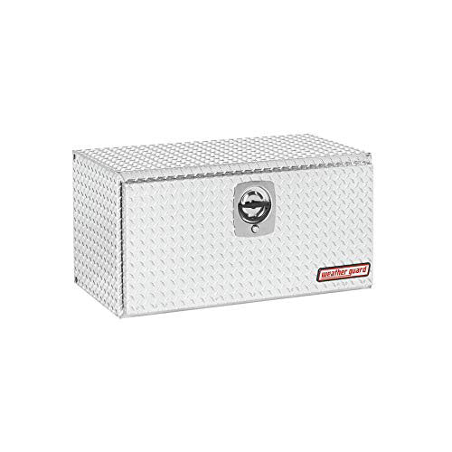 WeatherGuard 636-0-02 Clear Aluminum Underbed Box, Compact, 6.5 Cu. Ft. - Mactool Shop