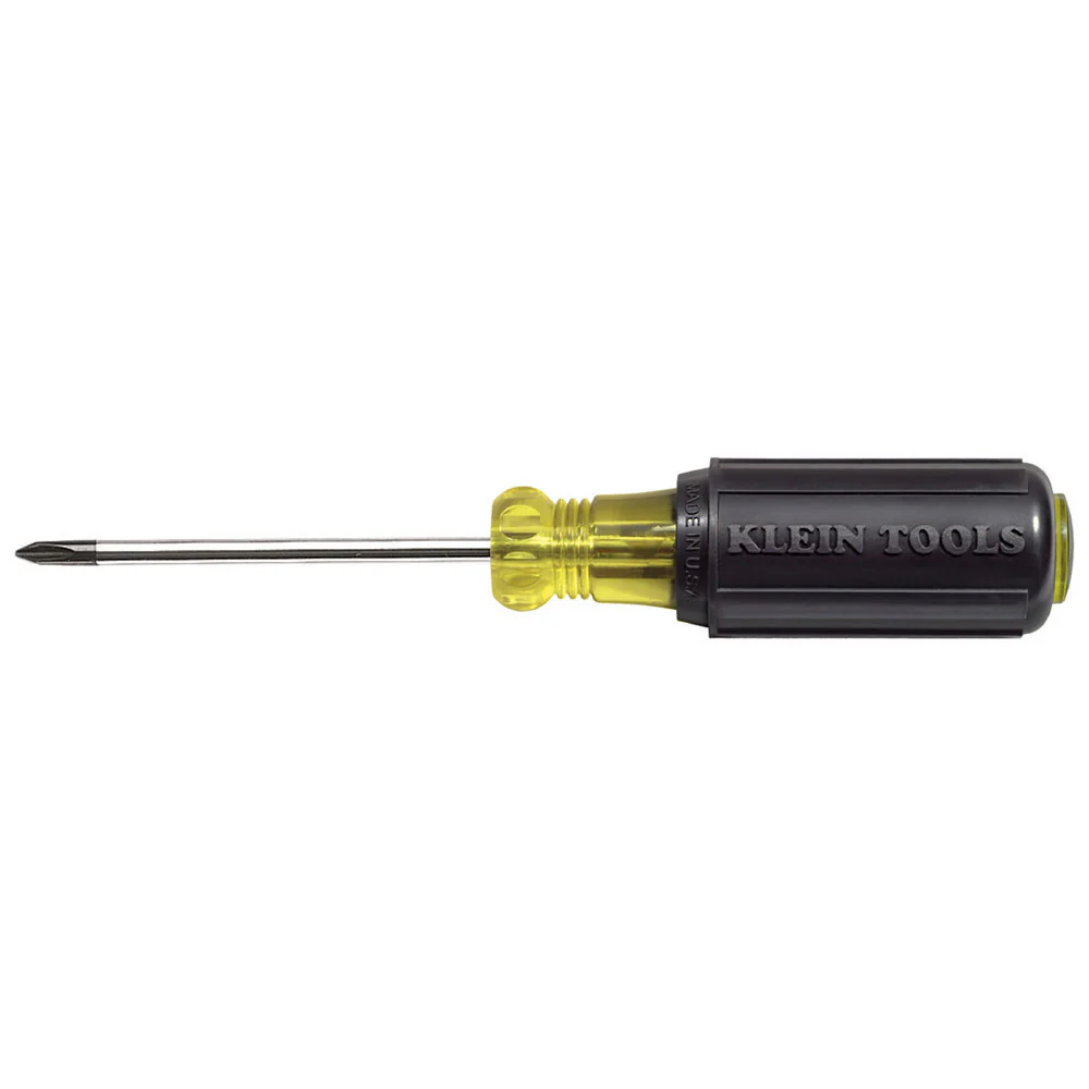 Klein Tools 603-3 #1 Phillips Screwdriver, 3