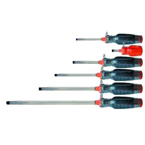 Proto JK3808R-TT Tether-Ready Quad Lobe Keystone Screwdriver - 3/8 x 8