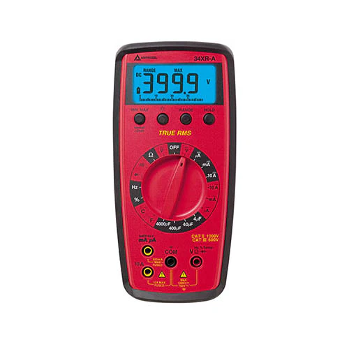 Amprobe 34XR-A 1000V DC True RMS Temp Cap Frequency Multimeter - Mactool Shop