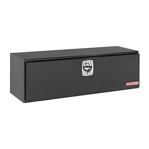 WeatherGuard 560-5-02 Gloss Black Steel Underbed Box, Steel, 11.2 Cu. Ft. - Mactool Shop