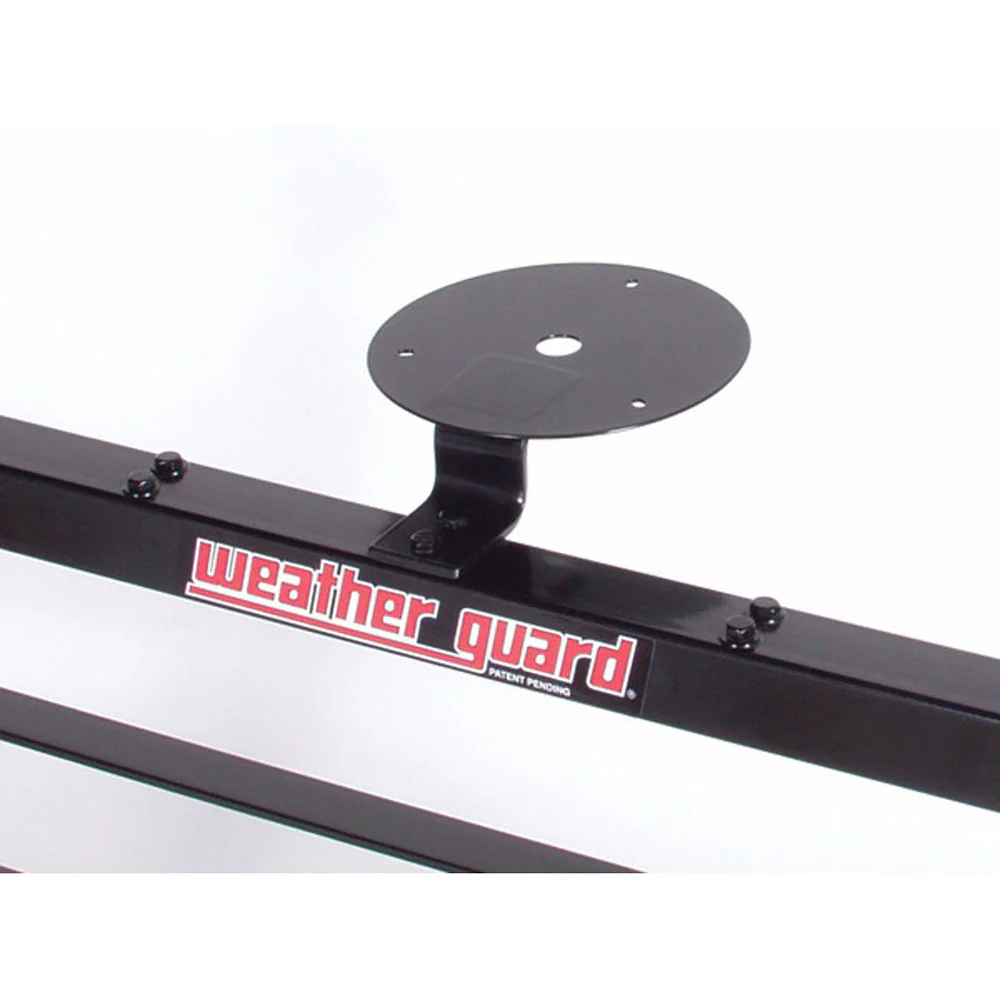 WeatherGuard 1918 Black Steel Cab Protector Ladder Mount, Center Round Base - Mactool Shop