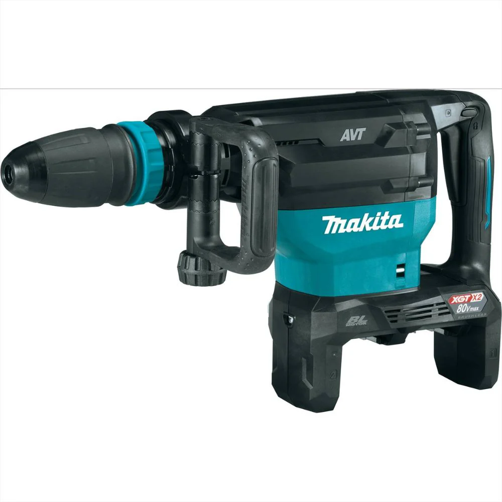 Makita GMH02Z 80V max (40V max X2) XGT Brushless 28 lb. AVT Demolition Hammer, accepts SDS-MAX bits, AWS Capable (Tool Only) - Mactool Shop