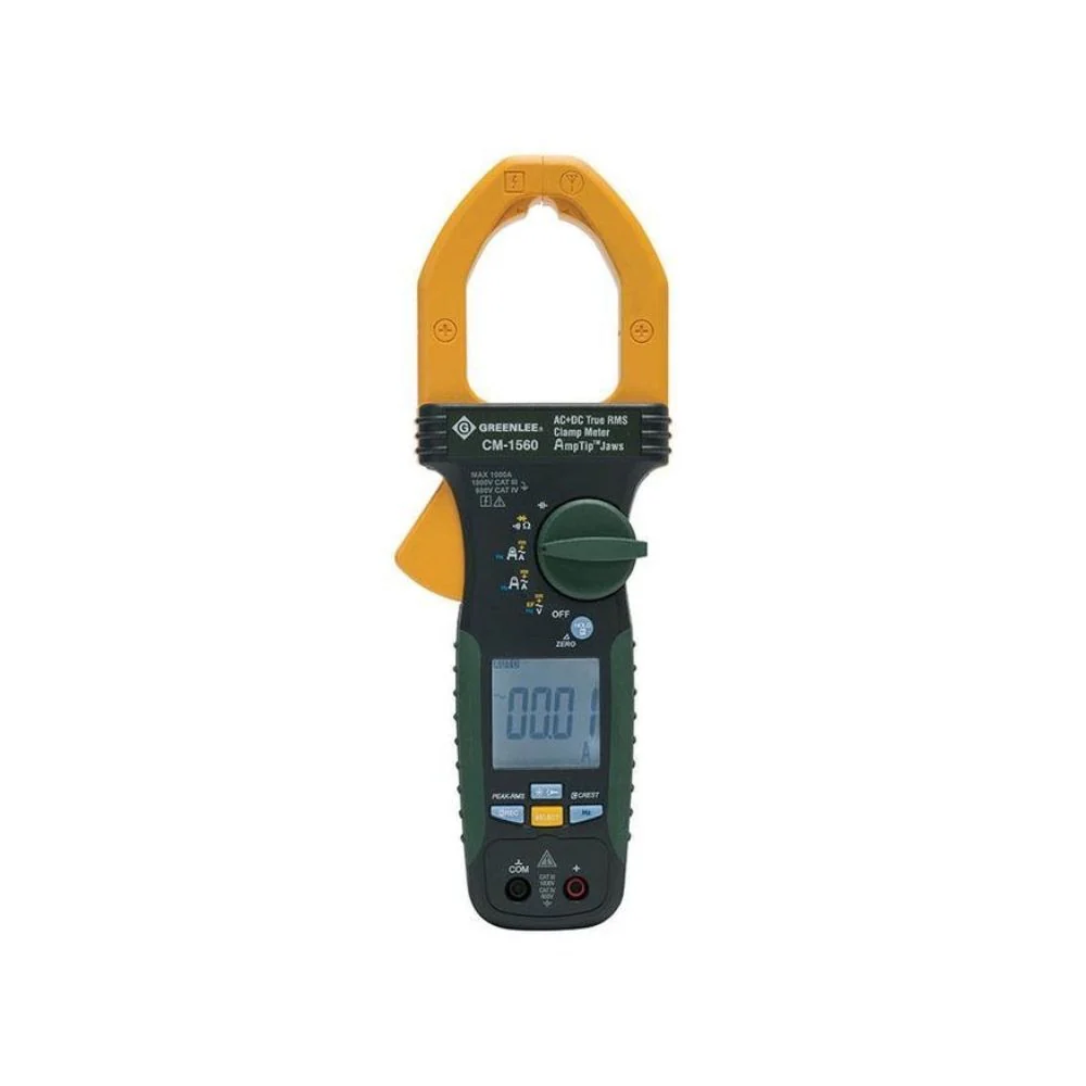 Greenlee CM-1560 AC/DC True RMS Clamp Meter, 1000V, 1000A - Mactool Shop