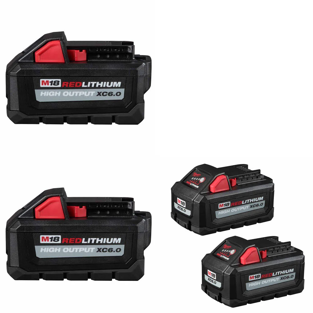 Milwaukee 48-11-1865 M18 Battery-2Pk W/ FREE EXTRA 48-11-1862 M18 Battery-2Pk - Mactool Shop