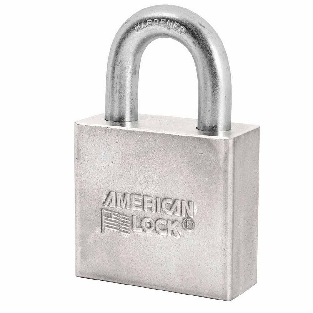 American Lock A50KA53264 A50KA 5 Pin Tumbler Padlock, Solid Steel, Keyed Alike - Mactool Shop
