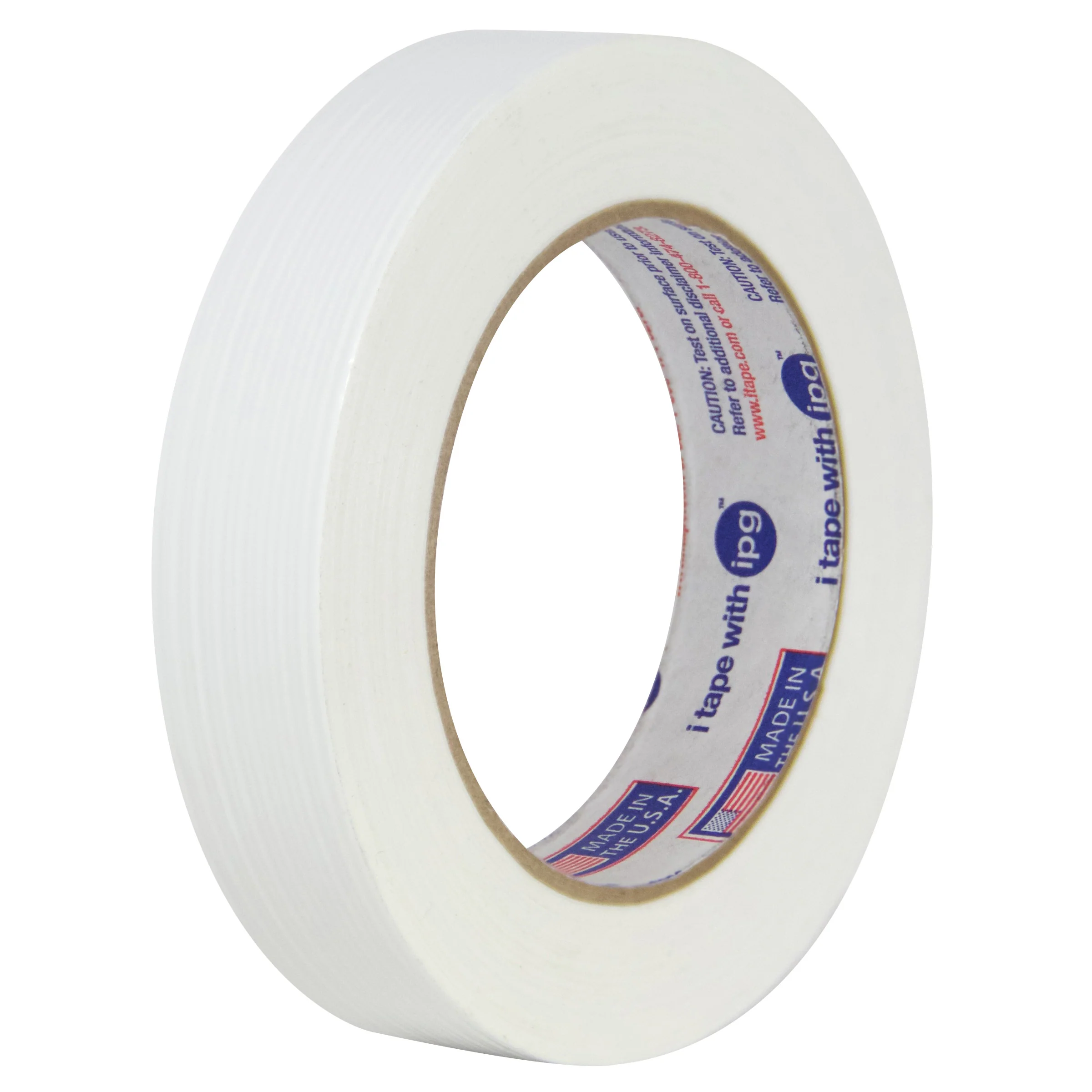 Intertape 19948PL 199 100# White BOPP Utility Filament Tape - White 48MM X 54.8M PLN-PLN 24 - Mactool Shop