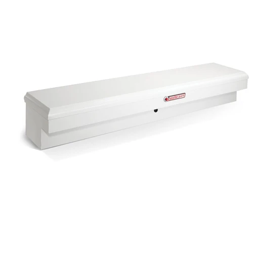 Weather Guard 165-3 White Steel Full Long Lo-Side Truck Box 6.4 cu ft - Mactool Shop