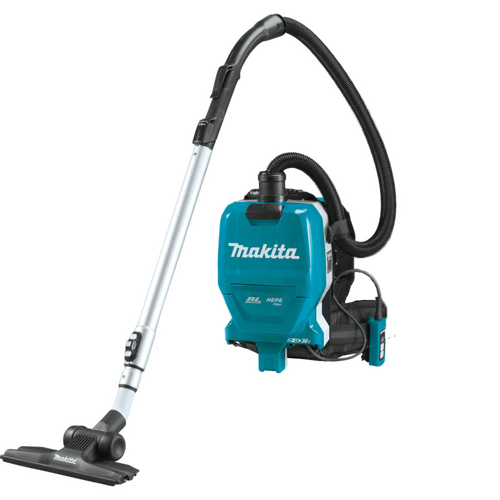 Makita XCV09Z 18V X2 LXT (36V) Brushless 1/2 Gal HEPA Backpack Vacuum - Mactool Shop