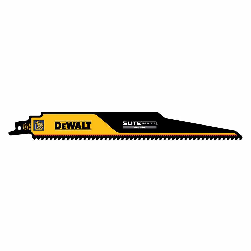 DeWalt DWAR956CT-3 Elite Series 3-Pack Carbide Tipped 9-in 6-TPI Demolition Reciprocating Saw Blade - Mactool Shop