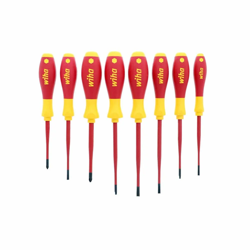 Wiha 32197 8 Piece Insulated SlimLine Screwdriver Set - Mactool Shop