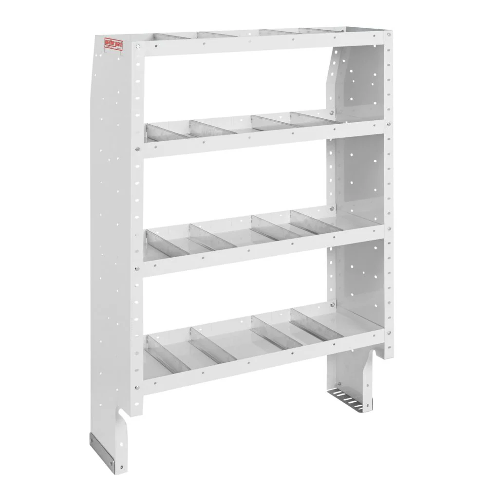 WeatherGuard 9363-3-03 Heavy Duty Adjustable 4 Shelf Unit, 60
