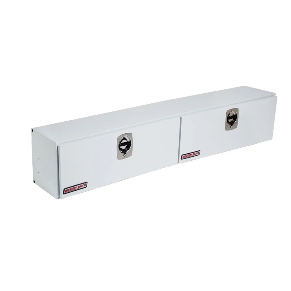 WeatherGuard 290-3-02 White Steel Hi-Side Truck Box, 11.1 Cu. Ft. - Mactool Shop