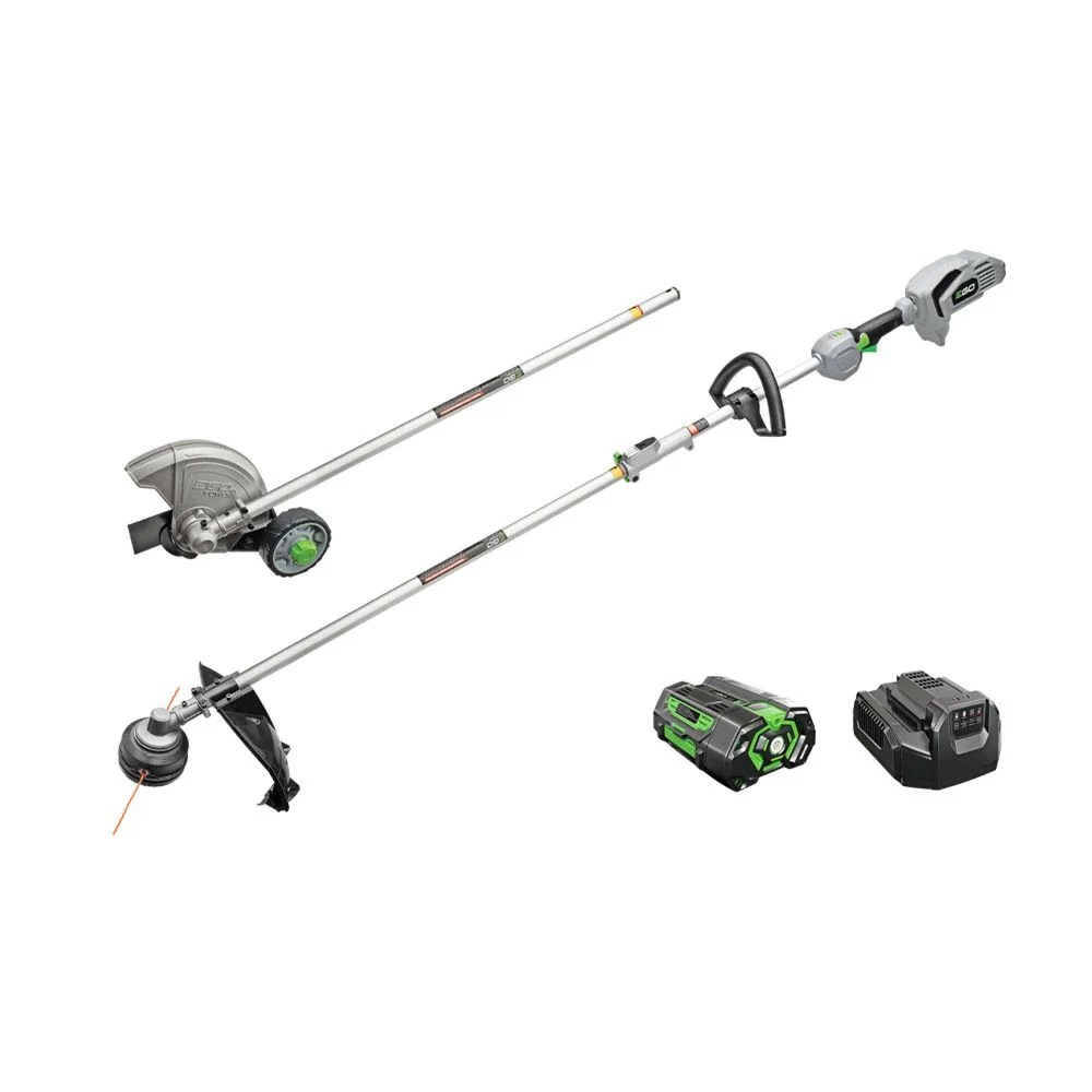 EGO MHC1502 Multi Head String Trimmer & Edger Combo Kit (G3 5.0Ah Battery, 210W Charger) - Mactool Shop
