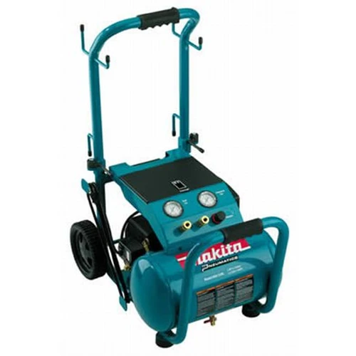 Makita MAC5200 5.2 Gal 3 H.P. Electric Air Compressor, Portable (w/wheels) Single Tank - Mactool Shop