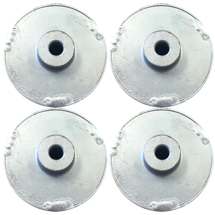 B&B Pipe Tools 3508 Stainless Steel Wheels Kit (4 Wheels) w/ Nut And Bolts - Mactool Shop