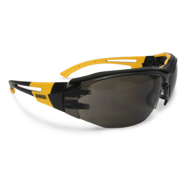 Dewalt DPG108-2D Renovator Premium Safety Eyewear, Black Frame, Smoke Lens - Mactool Shop