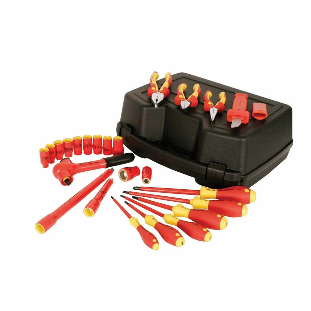 Wiha 31495 24 Piece Insulated Socket Set 3/8