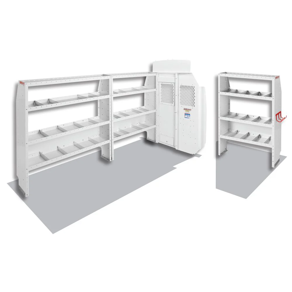 WeatherGuard 600-8410L Commerc. Shelf Van Package, High-Roof, Ford, 148