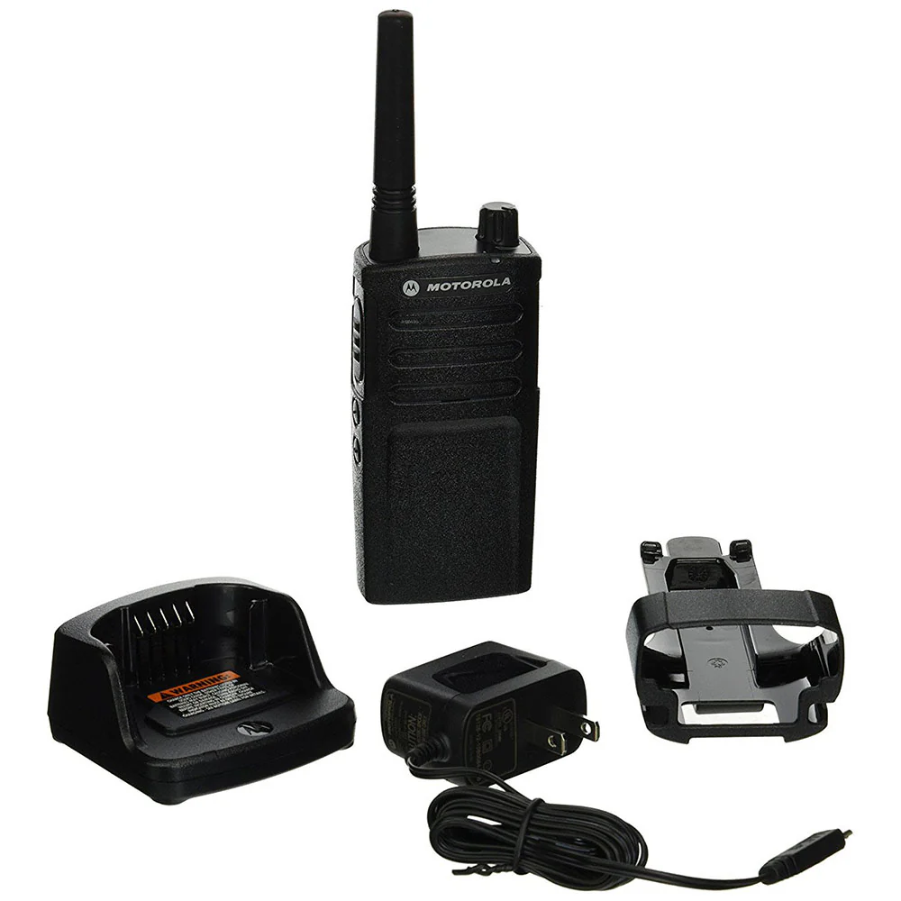Motorola RMM2050 2-Watt 8-Channel Rugged 5-MURS 2-Way Business Radio with NOAA Weather Alert - Mactool Shop