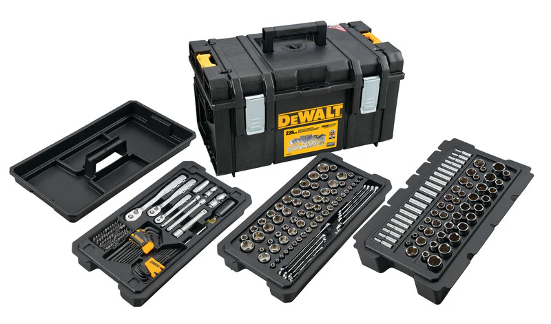 DeWalt DWMT45226H 226 pc. Mechanics Tool Set w/ ToughSystem Large Case - Mactool Shop