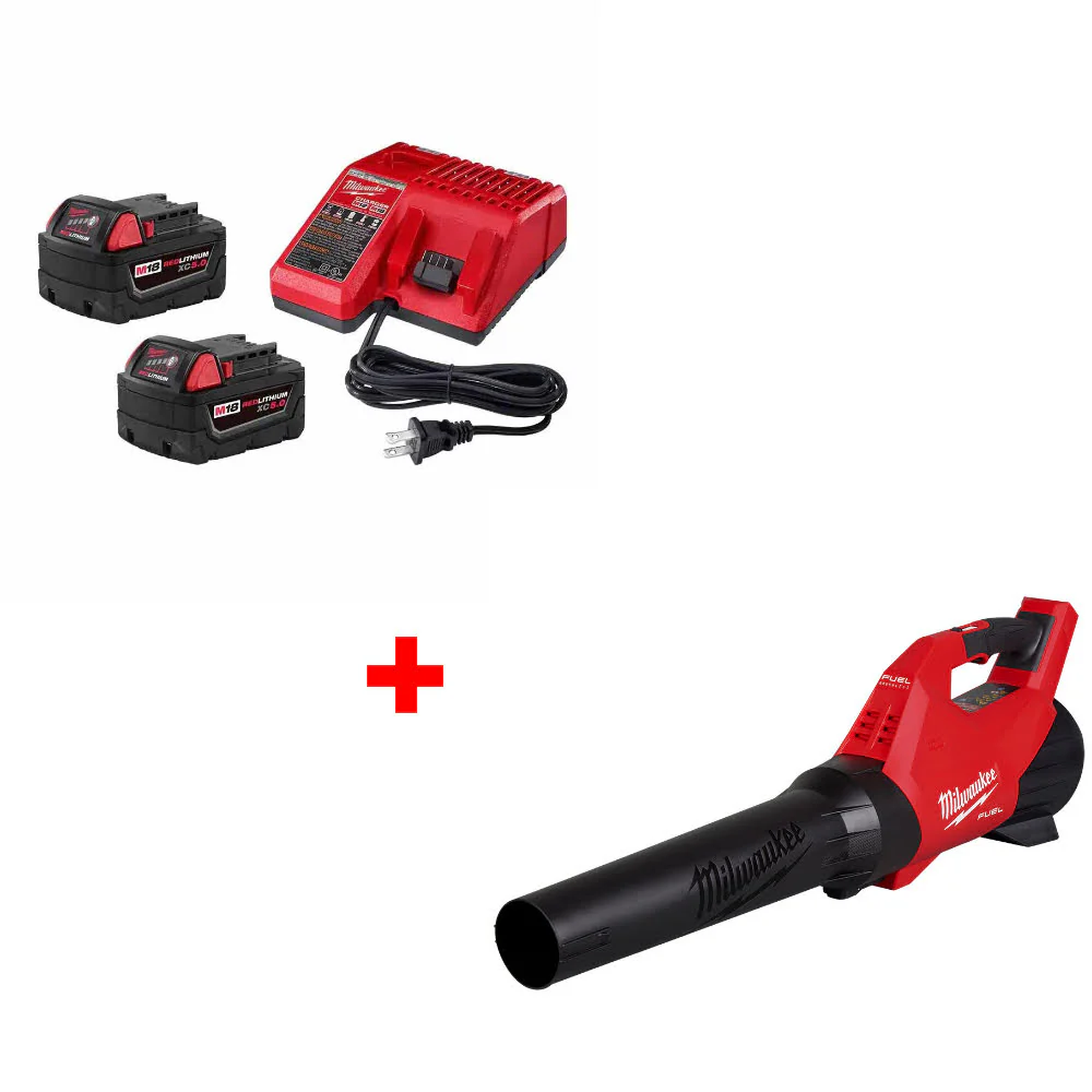 Milwaukee 48-59-1852B M18 18V Starter Kit W/ FREE 3017-20 M18 FUEL Blower, Bare - Mactool Shop