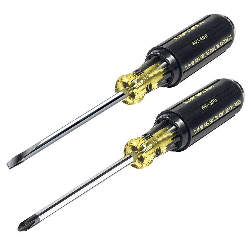 Klein 32008 Screwdriver Set, Demolition and Phillips, 2-Piece - Mactool Shop