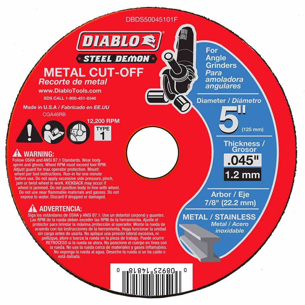 Diablo DBDS50045101F Steel Demon 5