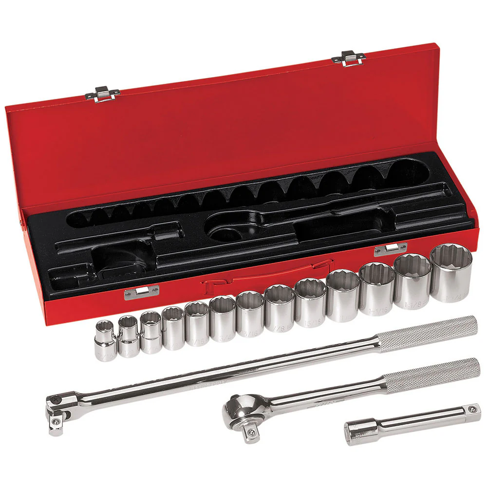 Klein Tools 65512 Socket Wrench Set, 1/2