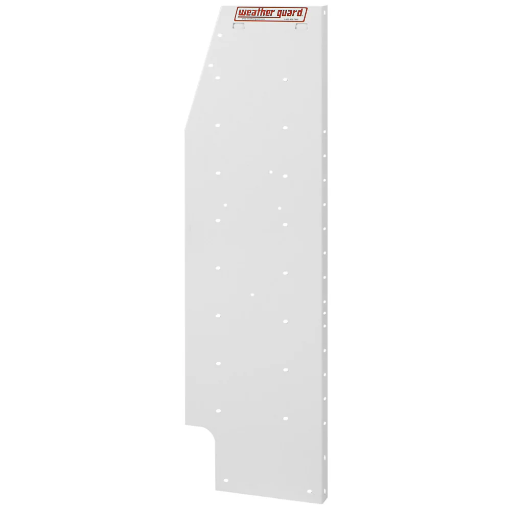 Weather Guard 9234-3-01 Heavy-Gauge Steel White Adjustable Tapered End Panel Set, 46