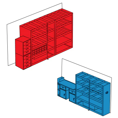 Weather Guard 600-3024 Electrician Cube Van Package - Mactool Shop