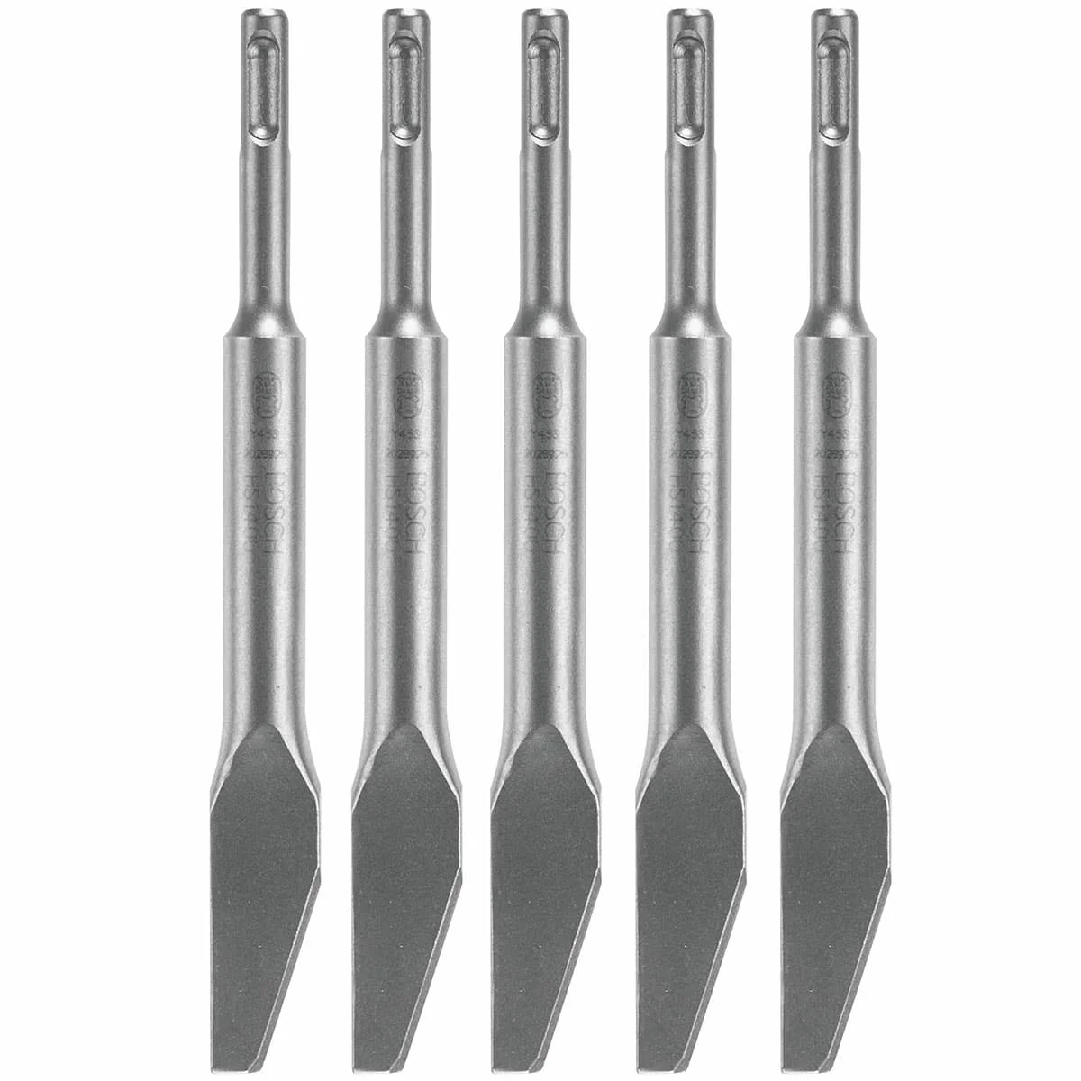 Bosch HS1400B5 5 pc. 1/4 In. Mortar Knife SDS-plus Bulldog Hammer Steel - Mactool Shop