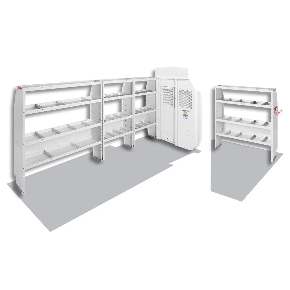WeatherGuard 600-8410X Commercial Shelving Van Package, High-Roof, 170XWB - Mactool Shop