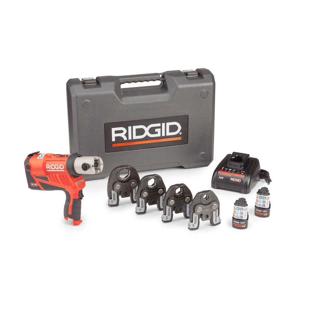 RIDGID 57398 RP 240 Compact Press Tool Kit with 1/2