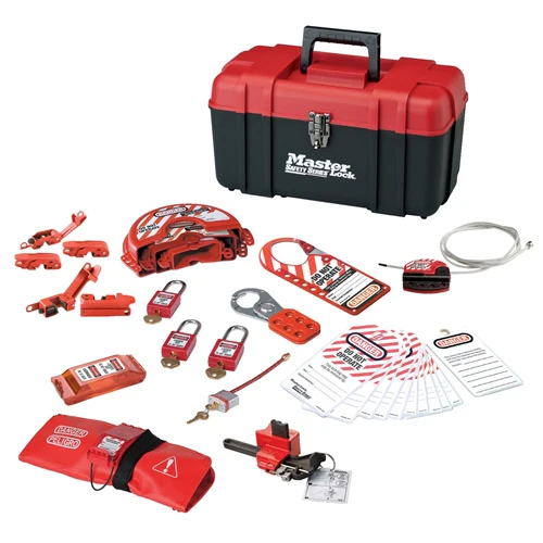 MasterLock 1457VE410KA Personal Lockout Kit - Valve and Electrical - Mactool Shop
