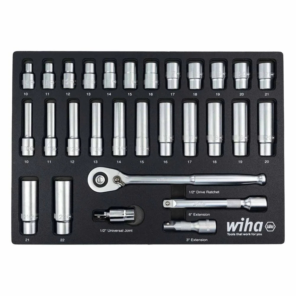 Wiha 33895 29 Piece 1/2
