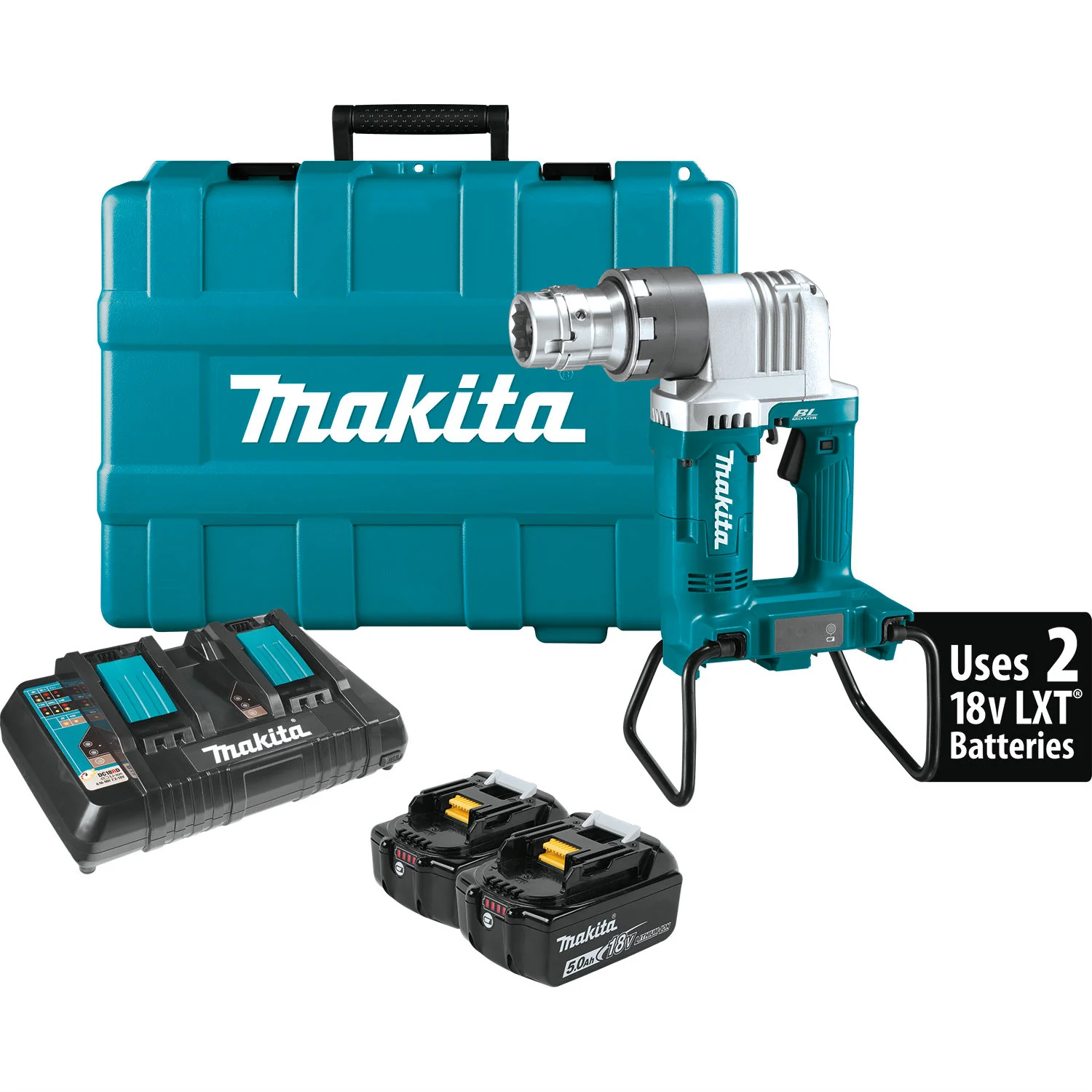 Makita XTW01PT 18V X2 LXT (36V) Brushless Cordless Shear Wrench Kit (5.0Ah) - Mactool Shop