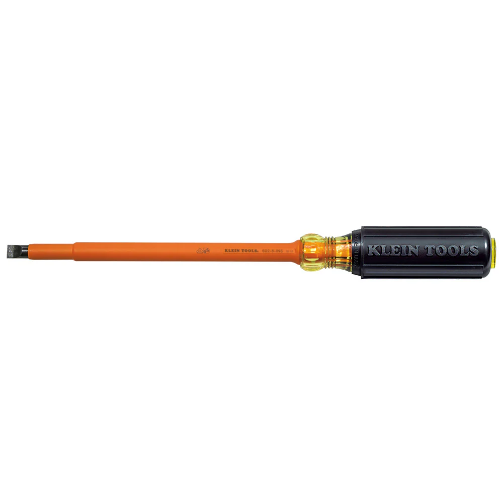 Klein Tools 602-8-INS Insulated Screwdriver, 3/8