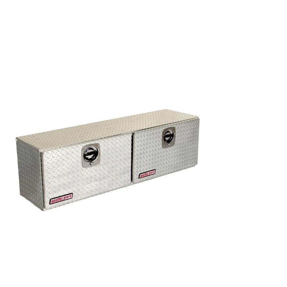 WeatherGuard 364-0-02 Clear Aluminum Hi-Side Box, 7.9 Cu. Ft. - Mactool Shop