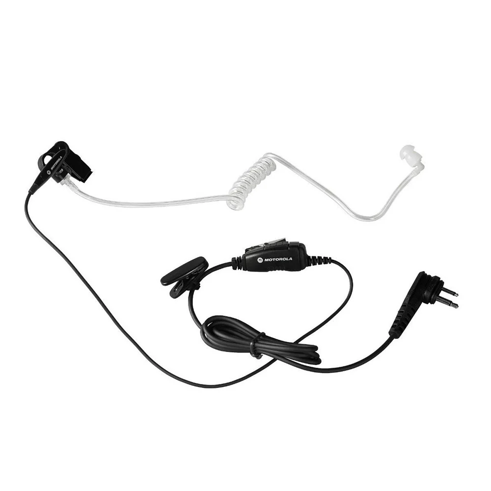 Motorola HKLN4601 Single Wire Surveillance Kit with In-line PTT and Microphone - Mactool Shop