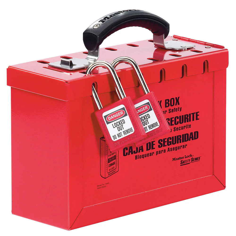 MasterLock MLK498A Latch Tight™ Portable Group Lock Box - Mactool Shop