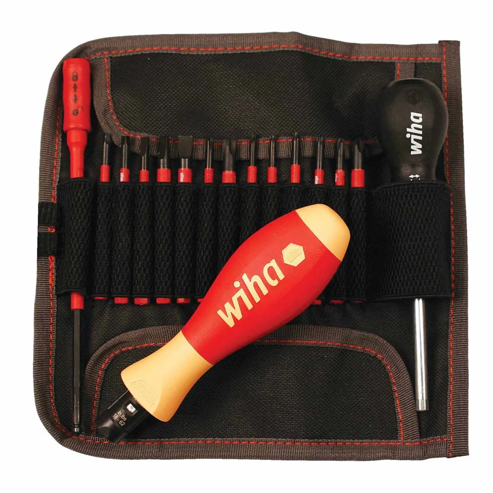 Wiha 28792 16 Piece Insulated TorqueControl and SlimLine Blade Set - Mactool Shop