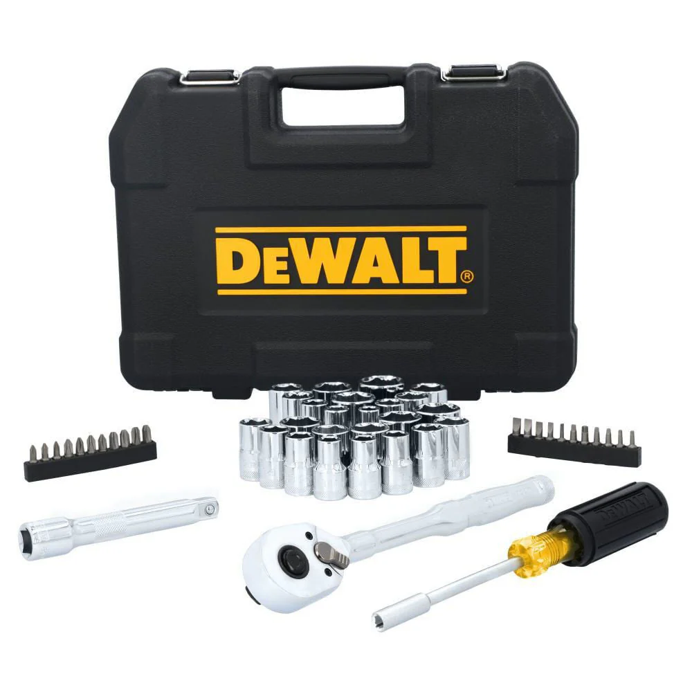 DeWalt DWMT45405 TOUGHSERIES 49-Piece 1/2 in. Drive Mechanics Tool Set - Mactool Shop