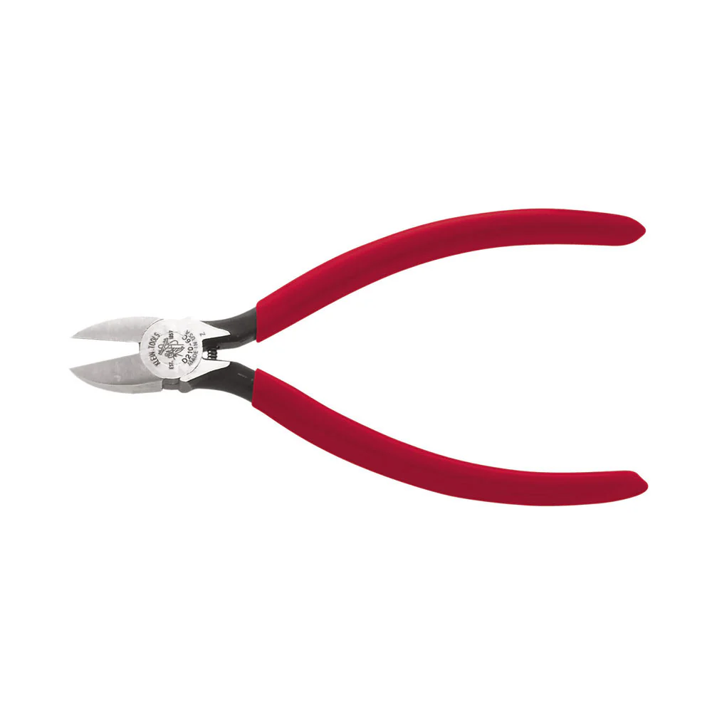 Klein Tools D210-6C Diagonal-Cutting Pliers, Semi-Flush, 6