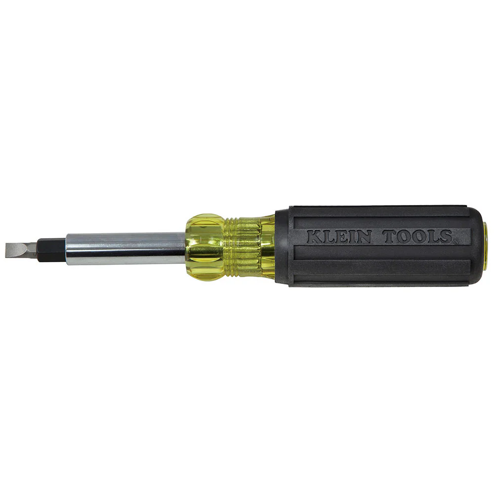Klein Tools 32557 Multi-Bit Screwdriver / Nut Driver, 6-in-1, Heavy Duty - Mactool Shop