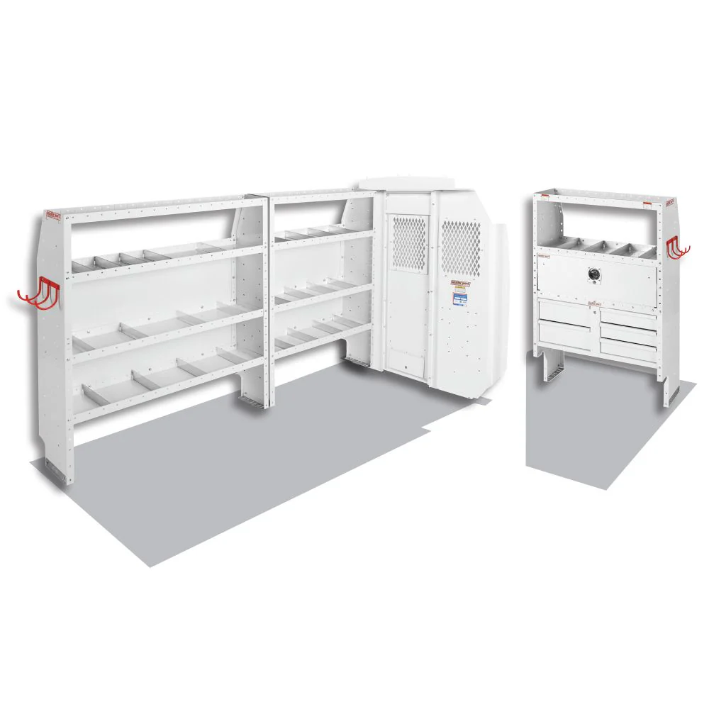 WeatherGuard 600-8212R Cable/Plumber Van Package, Mid-Roof, 130