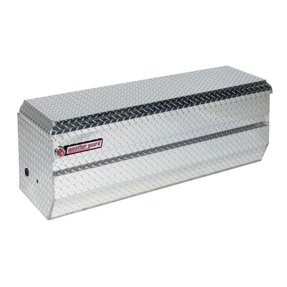 WeatherGuard 674-0-01 Clear Aluminum All-Purpose Chest, Full Compact, 10.0 Cu. Ft. - Mactool Shop