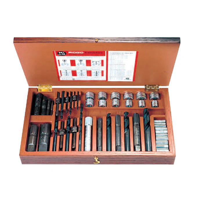 RIDGID 35590 Model 25 Screw and Pipe Extractor Set - Mactool Shop